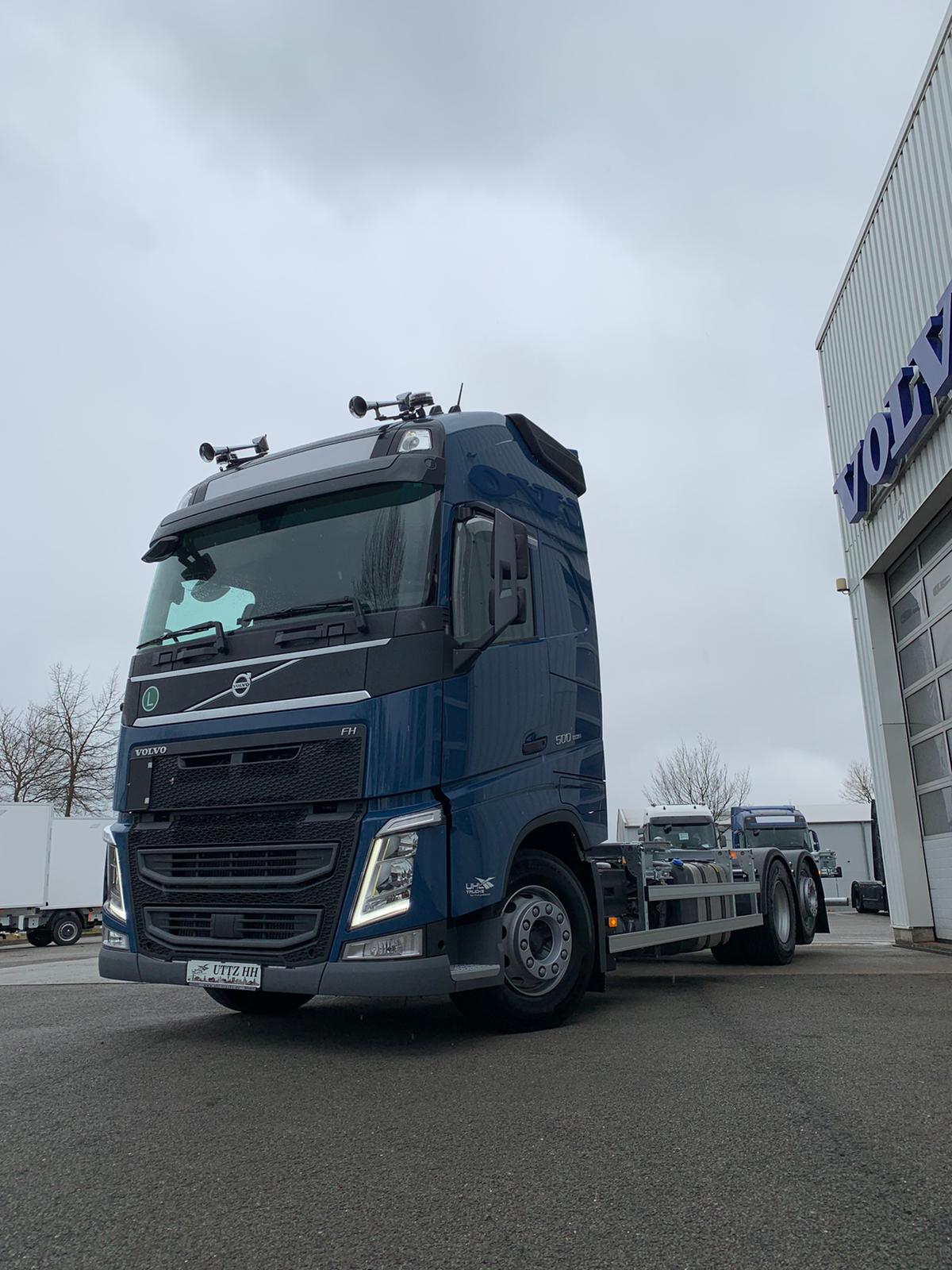 Neufahrzeug Rolf H. Peters Transportges. mbH Hamburg, Volvo FH 500 6×2