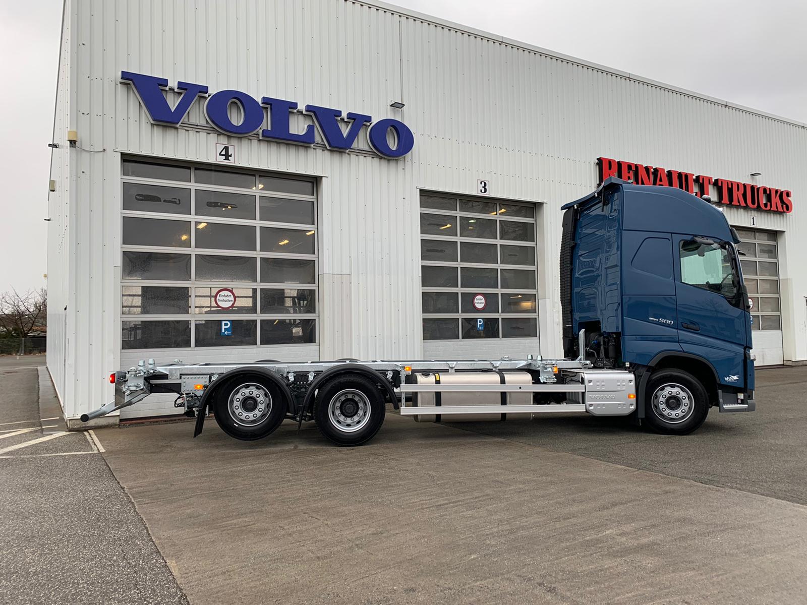 Neufahrzeug Rolf H. Peters Transportges. mbH Hamburg, Volvo FH 500 6×2