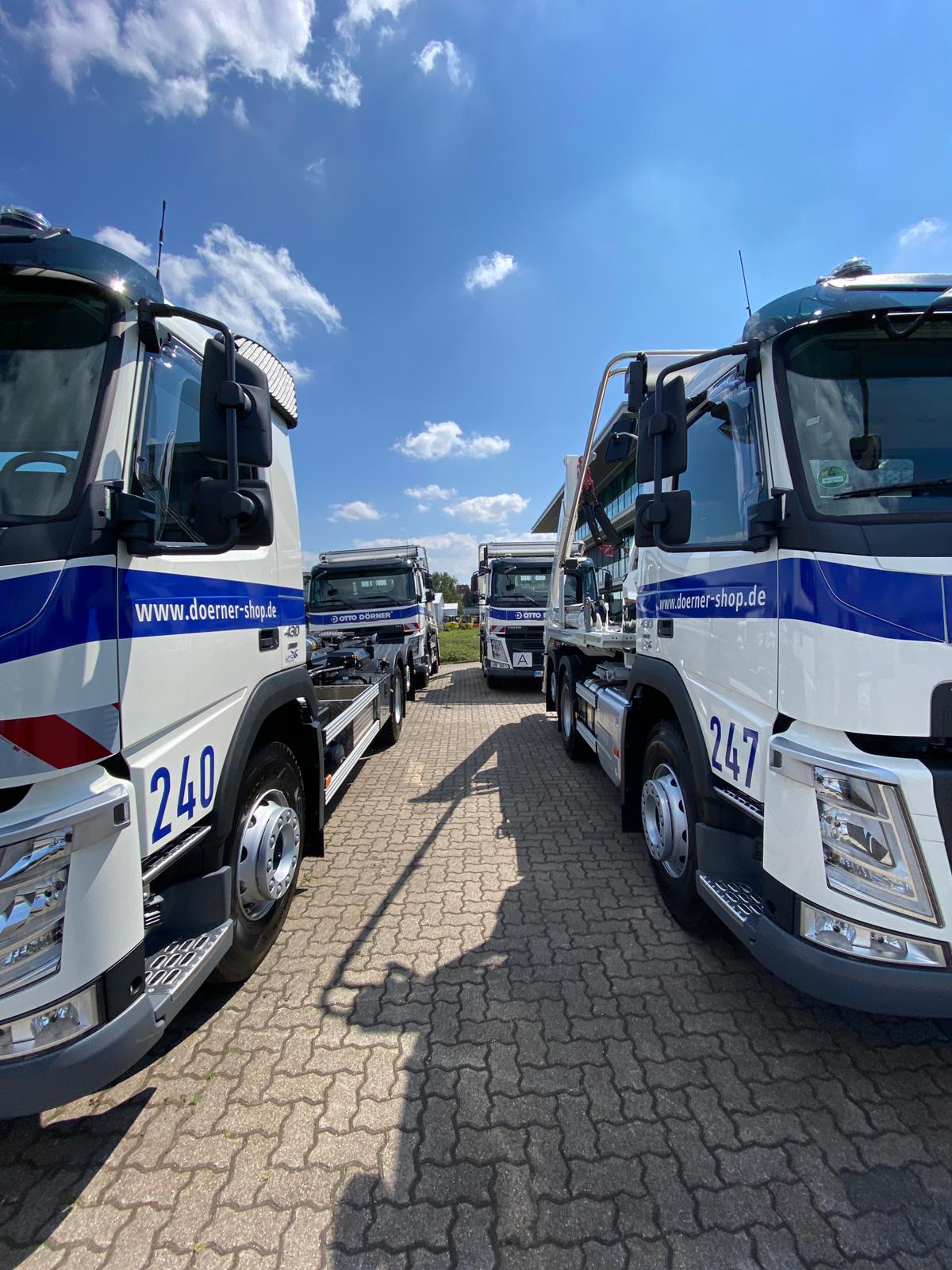 Otto Dörner Entsorgung Gmbh Entsorgung Lübeck OTTO DÖRNER Entsorgung GmbH, 11 Fahrzeuge für verschiedene